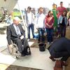 Wethouders Blind en Engberink leggen eerste steen Olst-Wijhe