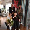 Burgemeester Ton Strien feliciteert mevr. Bijleveld met 100e verjaardag